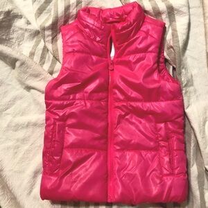 Justice Girls Pink Vest